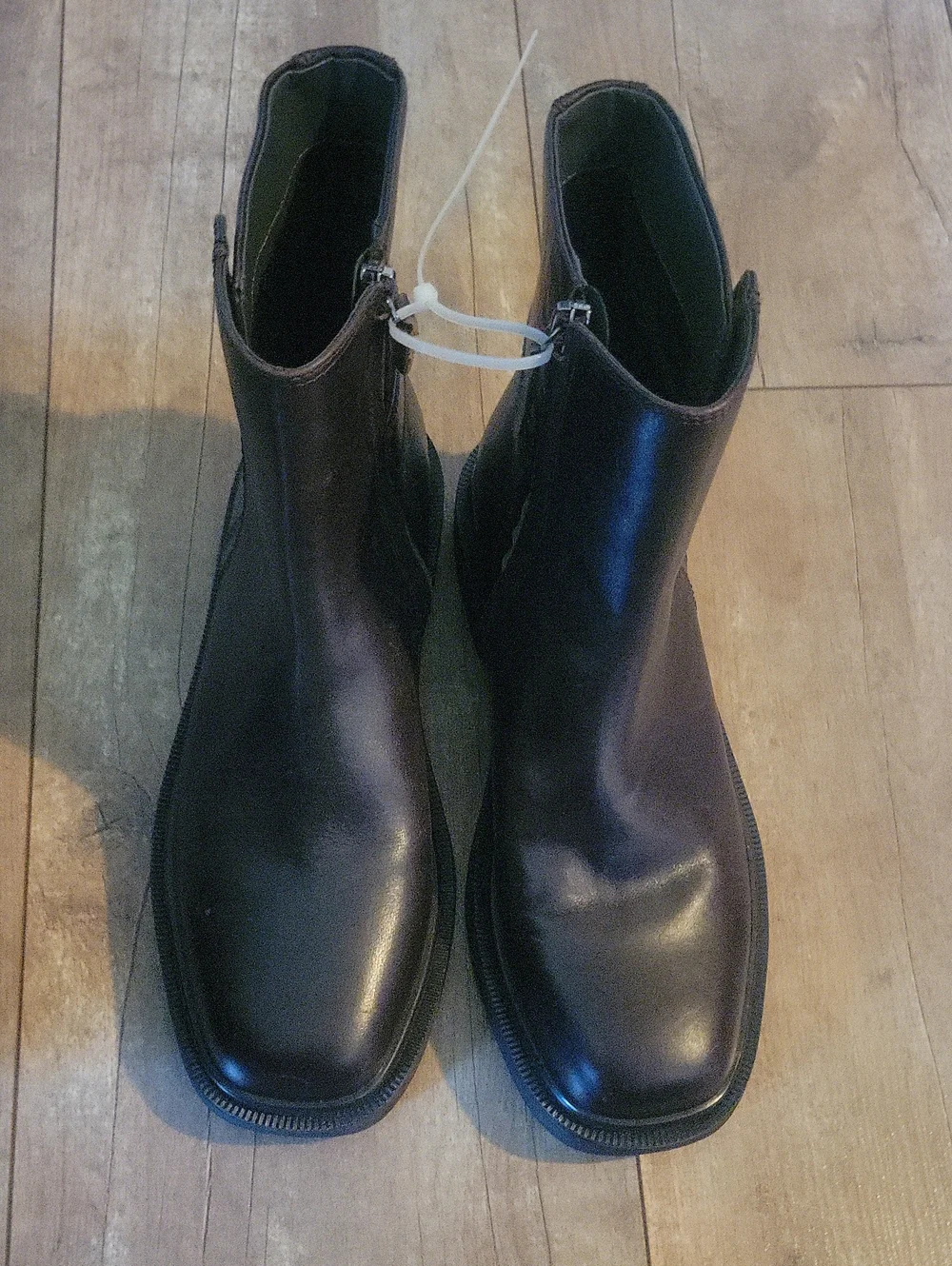 Franco Santo Brown Leather Ankle Boots